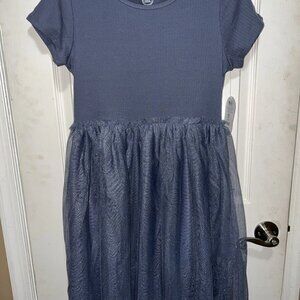 Wonder Nation Girls Long Sleeve Tutu Dress, Sizes XL14-16